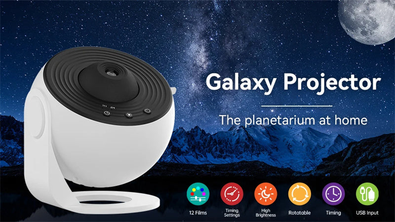 Galaxy Projector - room projection