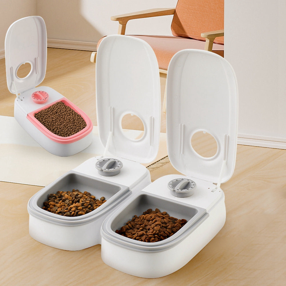 Pet Feeder - in use