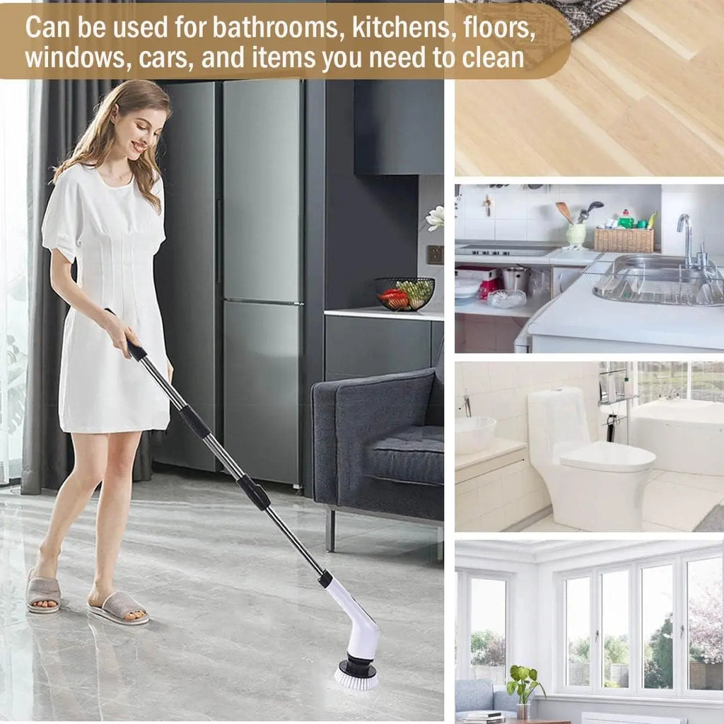 Electric spin scrubber charging base