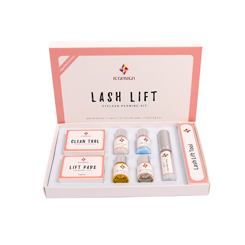 Lash lift kit application brushes and micro brushes
