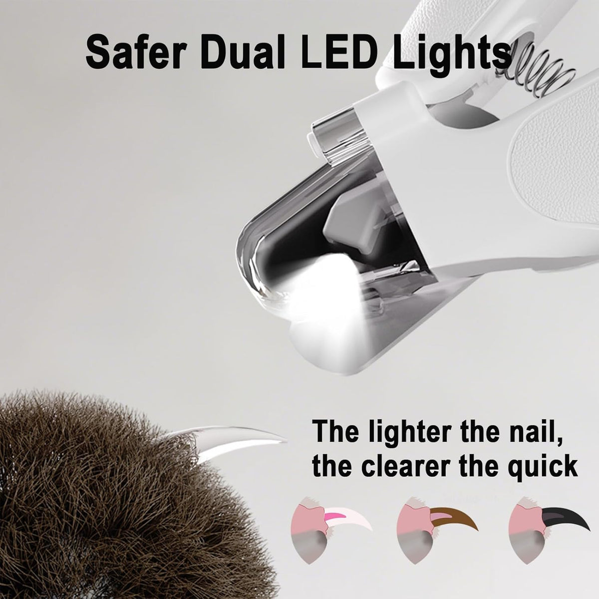 LED pet nail grinder packaging