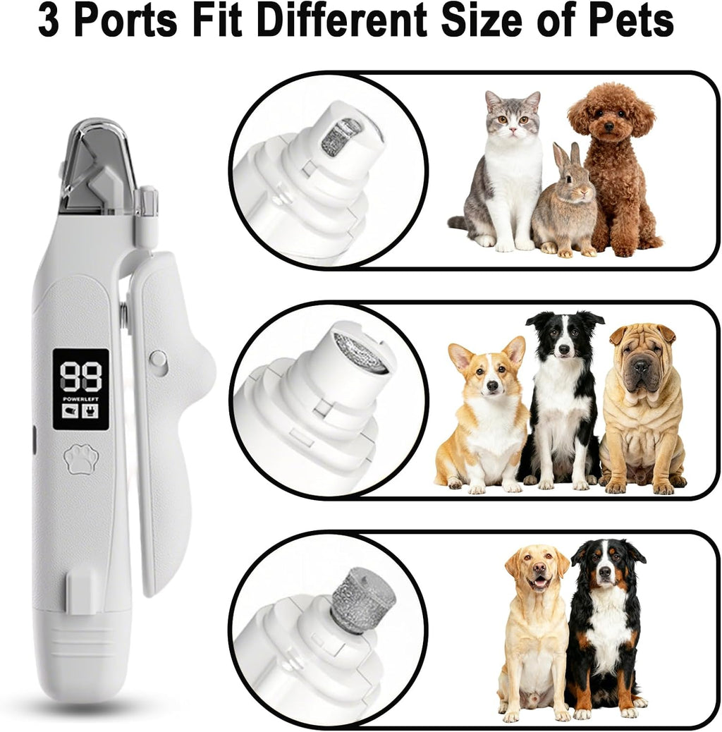 LED pet nail grinder charging cable